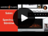 Modern Flames 100-inch Spectrum Slimline Linear Electric Fireplace Modern Flames 100-inch Spectrum Slimline Linear Electric Fireplace