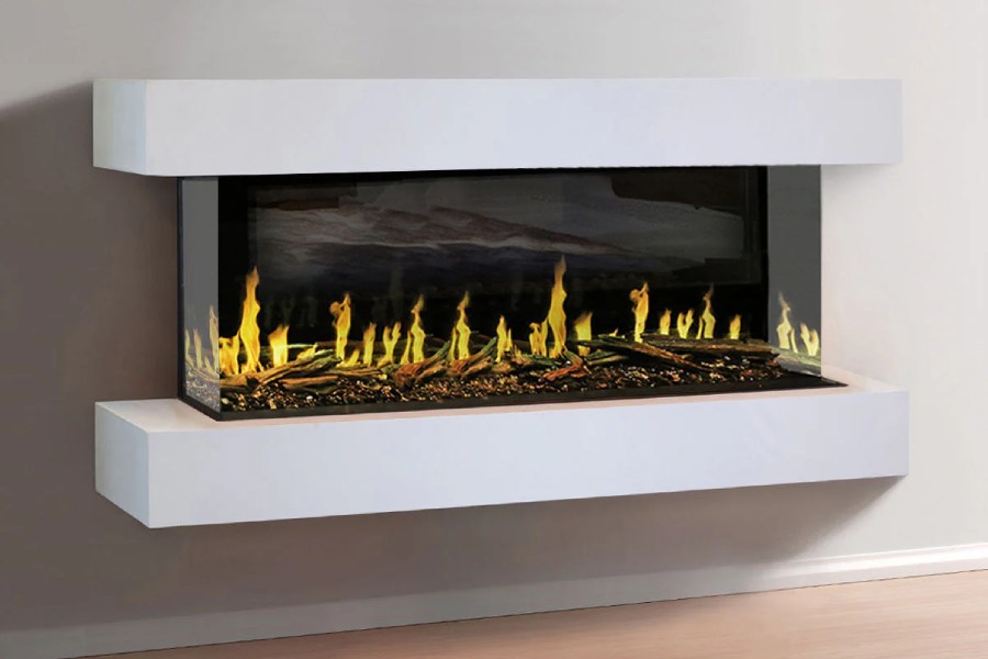 Modern Flames Wall Mount Cabinet for 60-inch Orion Multi Electric Fireplace Modern Flames Wall Mount Cabinet for 60-inch Orion Multi Electric Fireplace