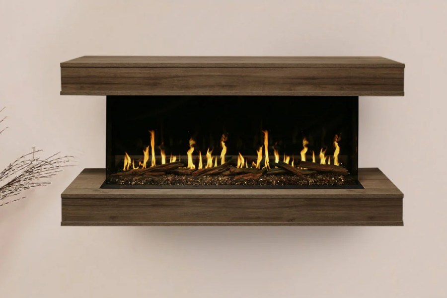Modern Flames Wall Mount Cabinet for 60-inch Orion Multi Electric Fireplace Modern Flames Wall Mount Cabinet for 60-inch Orion Multi Electric Fireplace