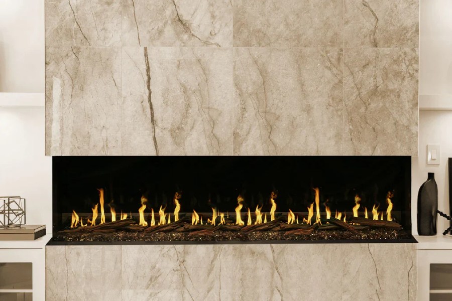 Modern Flames 100-inch Orion Multi Virtual Electric Fireplace Modern Flames 100-inch Orion Multi Virtual Electric Fireplace