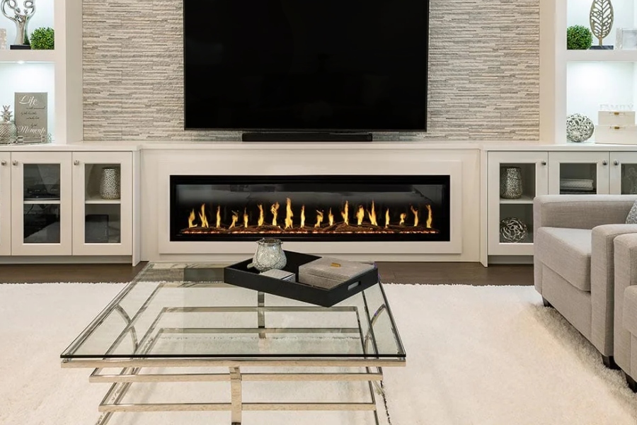 Modern Flames 76-inch Orion Slim Virtual Electric Fireplace Modern Flames 76-inch Orion Slim Virtual Electric Fireplace