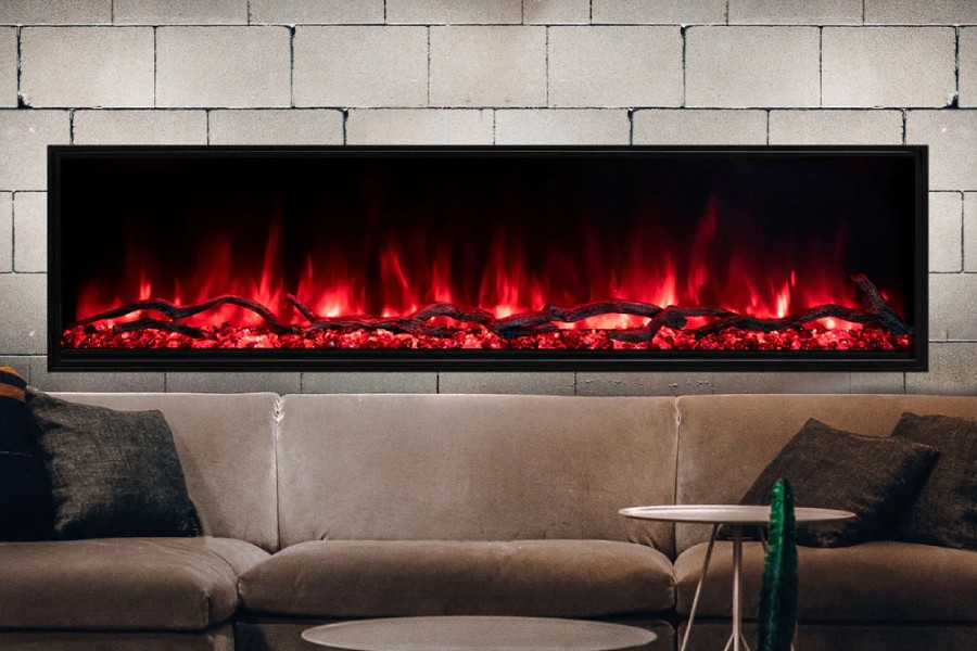 Modern Flames 80-inch Landscape Pro Slim Electric Fireplace Modern Flames 80-inch Landscape Pro Slim Electric Fireplace