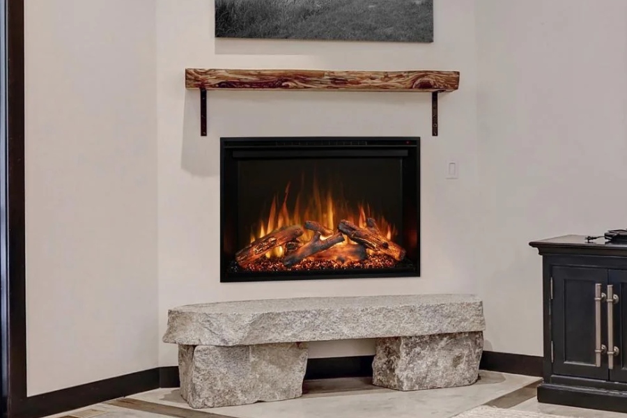 Modern Flames 26-inch Redstone Built-In Electric Fireplace Modern Flames 26-inch Redstone Built-In Electric Fireplace