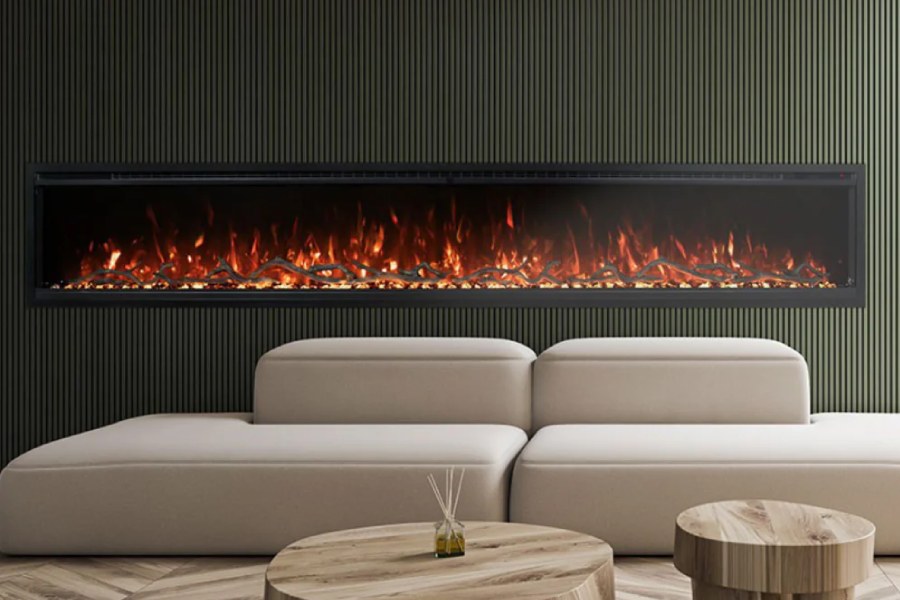 Modern Flames 100-inch Spectrum Slimline Linear Electric Fireplace Modern Flames 100-inch Spectrum Slimline Linear Electric Fireplace
