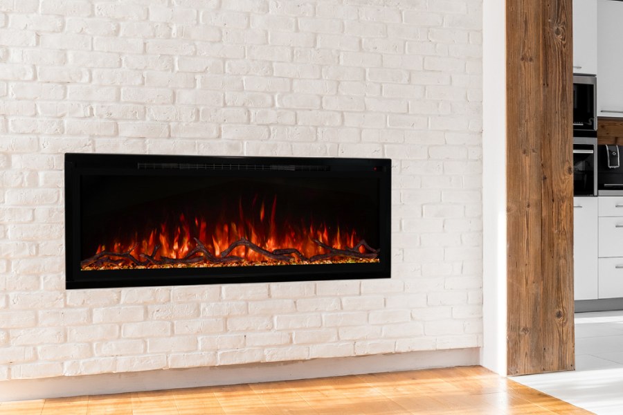 Modern Flames 50-inch Spectrum Slimline Linear Electric Fireplace Modern Flames 50-inch Spectrum Slimline Linear Electric Fireplace